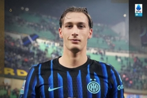 攻入唯一进球！埃斯波西托当选国米vs莱切全场最佳球员