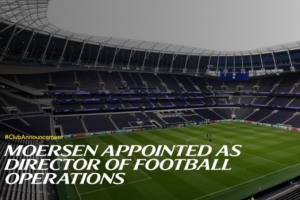 热刺官方：前城市足球集团高管莫尔森担任俱乐部足球运营总监