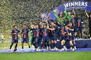 上赛季欧冠收入榜:巴黎1.44415亿欧居首,巴萨1.16562亿欧第四