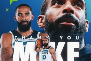 三方交易官宣：森林狼拿钱 活塞得许尔特+萨里奇 公牛获艾维+康利