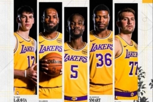 里夫斯复出替补!湖人首发:东契奇、斯玛特、拉拉、詹姆斯、艾顿