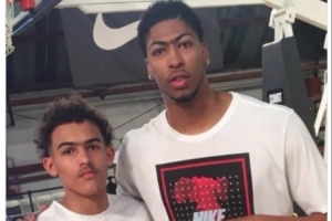 扬眉吐气组合！特雷·杨晒与浓眉昔日合照：这是种必然 欢迎加入