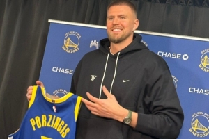 波尔津吉斯：我能适应任何战术体系 目标是全明星假期后首秀