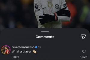 太阳报：B费社媒称赞帕尔默，曼联球迷认为这是在招揽他加盟